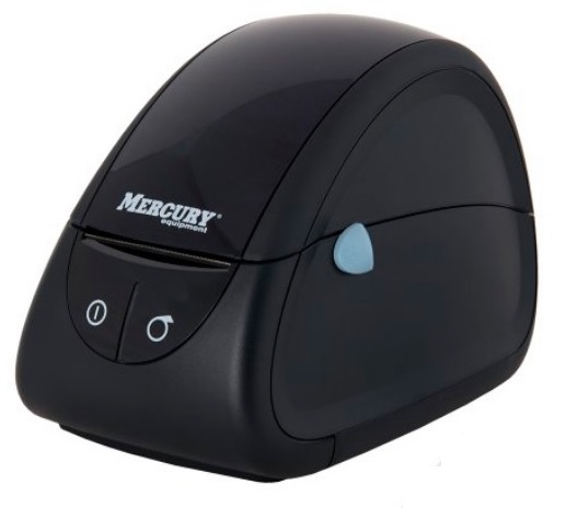Термопринтер этикеток Mercury MPRINT LP58 EVA, RS232, USB, черный (4522)