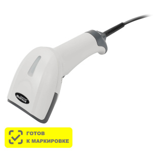 Проводной сканер штрих-кода MERTECH 2310 P2D HR SUPERLEAD USB White (4831)