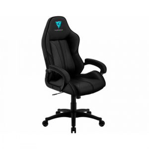 Игровое кресло ThunderX3 BC1-B, черное (экокожа, регулируемый угол наклона, механизм качания)