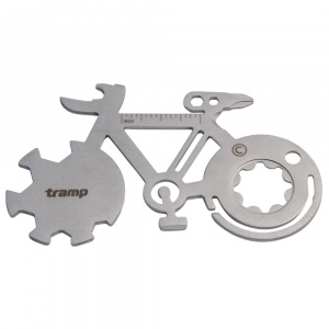 Tramp карта-мультитул Bicycle (Сталь) (TRA-230)